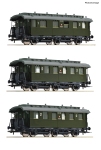 Roco 6200059 - H0 - 3-tlg. Set Personenwagen, PKP, Ep. III